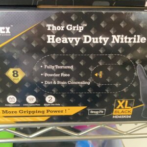 Titanflex Heavy Duty Nitrile Exam Gloves(8mil) - 1 Case (10 Boxes of 100)