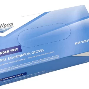HOSPECO PROWORKS NITRILE EXAM GLOVES 5ml 10 bx of 100