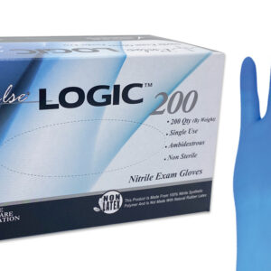 INNOVATIVE PULSE LOGIC 200 POWDERFREE NITRILE EXAM GLOVES (10 boxes of 200)