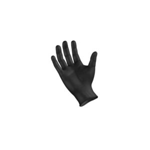 SEMPERMED SEMPERSURE BLACK NITRILE GLOVES Exam Glove Nitrile PowderFree AcceleratorFree Black XSmall 100bx 10 bxcs