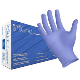 SEMPERMED STARMED ULTRA NITRILE EXAM GLOVES (10 boxes of 250)