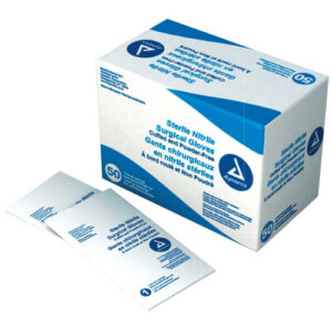 DYNAREX NITRILE SURGICAL GLOVES  (4 boxes of 50)
