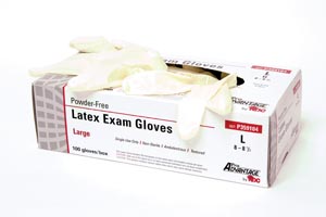 PRO ADVANTAGE LATEX POWDERFREE EXAM GLOVES (10 boxes of 100)