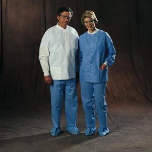 HALYARD UNIVERSAL PRECAUTIONS LAB JACKET (25)