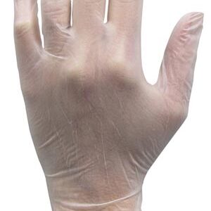 HOSPECO PROWORKS VINYL EXAM GLOVES (10 boxes of 100)