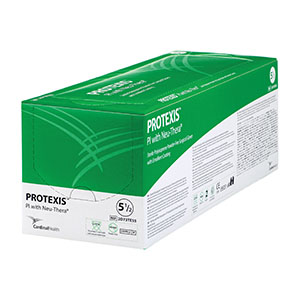 CARDINAL HEALTH PROTEXIS PI WITH NEUTHERA SURGICAL GLOVES Size 55 (4 bx of 100)