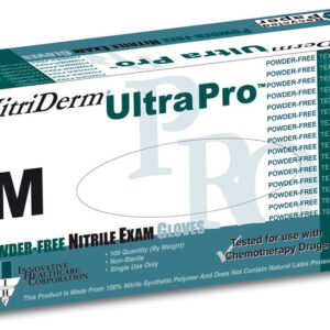 INNOVATIVE NITRIDERM EP ULTRA PRO NITRILE SYNTHETIC POWDERFREE EXAM GLOVES (10 BOXES OF 100)